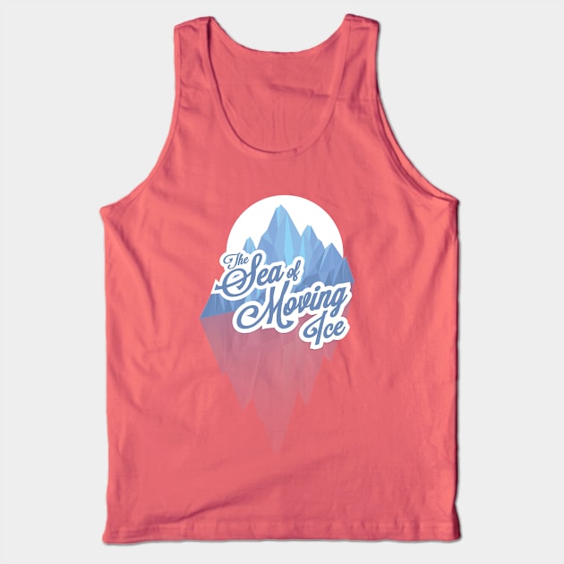 Sea of Moving Ice Tank Top by MindsparkCreative